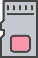 Sd Card Vector Icon Design