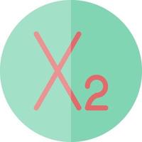 Subscript Vector Icon Design
