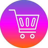 Shopping Basket Vector Icon Design