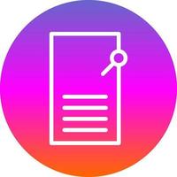 Sticky Note Vector Icon Design