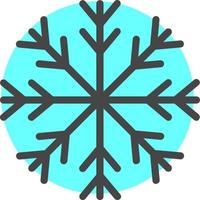 Snowflake Vector Icon Design