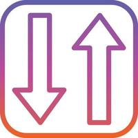 Sort Alpha Up Alt Vector Icon Design