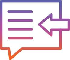 Reply All Vector Icon Design