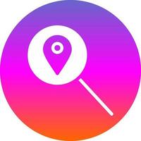 Search Location Vector Icon Design