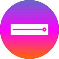 Ruler Horizontal Vector Icon Design