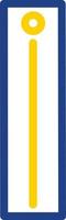 Ruler Vertical Vector Icon Design