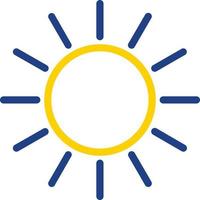 Sun Vector Icon Design