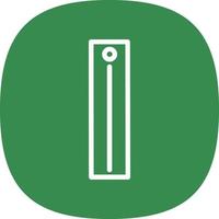 Ruler Vertical Vector Icon Design