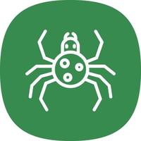 Spider Vector Icon Design