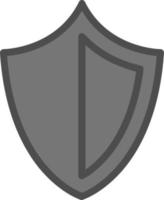 Shield Alt Vector Icon Design