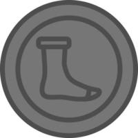 Socks Vector Icon Design