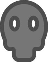 Skull Vector Icon Design