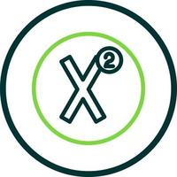 Superscript Vector Icon Design