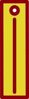 Ruler Vertical Vector Icon Design