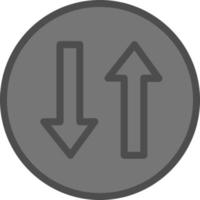 Sort Up Vector Icon Design