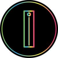Ruler Vertical Vector Icon Design
