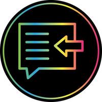 Reply All Vector Icon Design