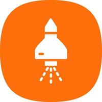 Space Shuttle Vector Icon Design