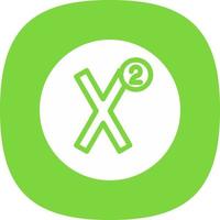 Superscript Vector Icon Design