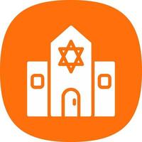 Synagogue Vector Icon Design