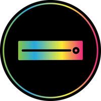 Ruler Horizontal Vector Icon Design