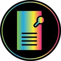 Sticky Note Vector Icon Design