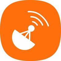 Satellite Dish Vector Icon Design