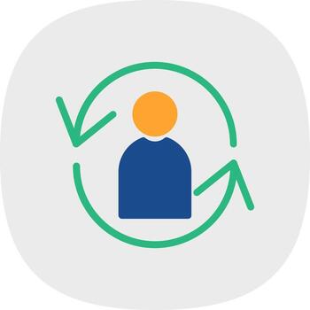 Sync Vector Icon Design