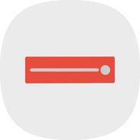 Ruler Horizontal Vector Icon Design