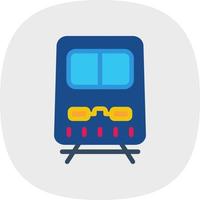 diseño de icono de vector de metro