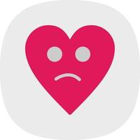 Sad Tear Vector Icon Design