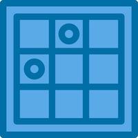 Chess Game Line Vector Icon Design