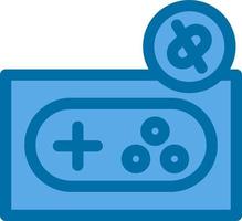 Game Disconnect Line Vector Icon Design