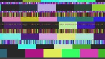 Seamless Screen Error Glitch Background. video