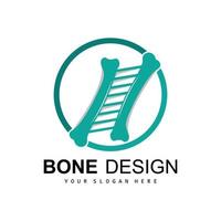 Bone Logo, Bone Care Vector, And Bone Medicine, Hospital, Health vector