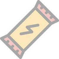 Energy Bar Line Vector Icon Design