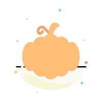 Cucurbit Halloween Pumpkin Canada Abstract Flat Color Icon Template vector