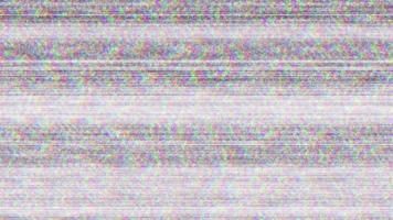 Distortion Television Glitch Background loop. Screen Noise Texture. No Signal Display. Bad Tv Lines. video