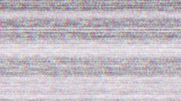 Distortion Television Glitch Background loop. Screen Noise Texture. No Signal Display. Bad Tv Lines. video