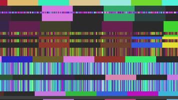 Seamless Screen Error Glitch Background. Tv Display Noise. video