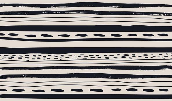 Abstract colorfull background with different shapes. Hand drawn Wallpaper of Rainbow colors. Vector Horizontal banner for web