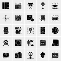 25 Universal Business Icons Vector Creative Icon Illustration to use in web and Mobile Related project