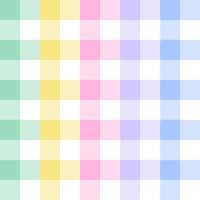 Cute Pastel Square Rainbow Abstract abstract Shape Element Gingham Checkered Tartan Plaid Scott Seamless Pattern Cartoon Vector Illustration Print Background Fashion Fabric Picnic