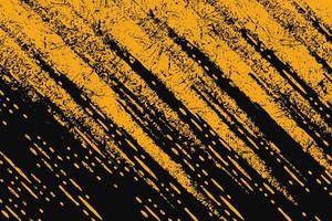 Abstract orange and black grunge texture background vector