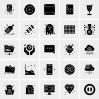 25 Universal Business Icons Vector Creative Icon Illustration to use in web and Mobile Related project