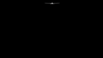 drone voador em branco sobre um fundo preto video