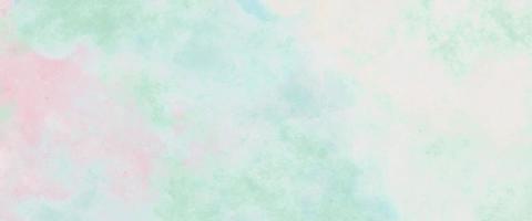 watercolor background painting with cloudy distressed texture. soft yellow beige lighting and gradient blue green colors. colorful background with watercolor stains and for design and decoration. vector