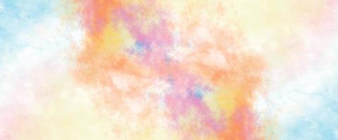 pintura colorida del arte del grunge. efecto de la luz de color caliente de las nubes de la puesta de sol en el fondo del cielo de la puesta de sol. fondo ardiente. diseño abstracto del fondo del grunge de la acuarela. vector