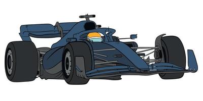 Illustration of race car vector