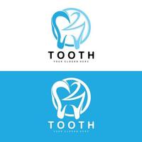 Tooth logo, Dental Health Vector, Care Brand Illustration vector